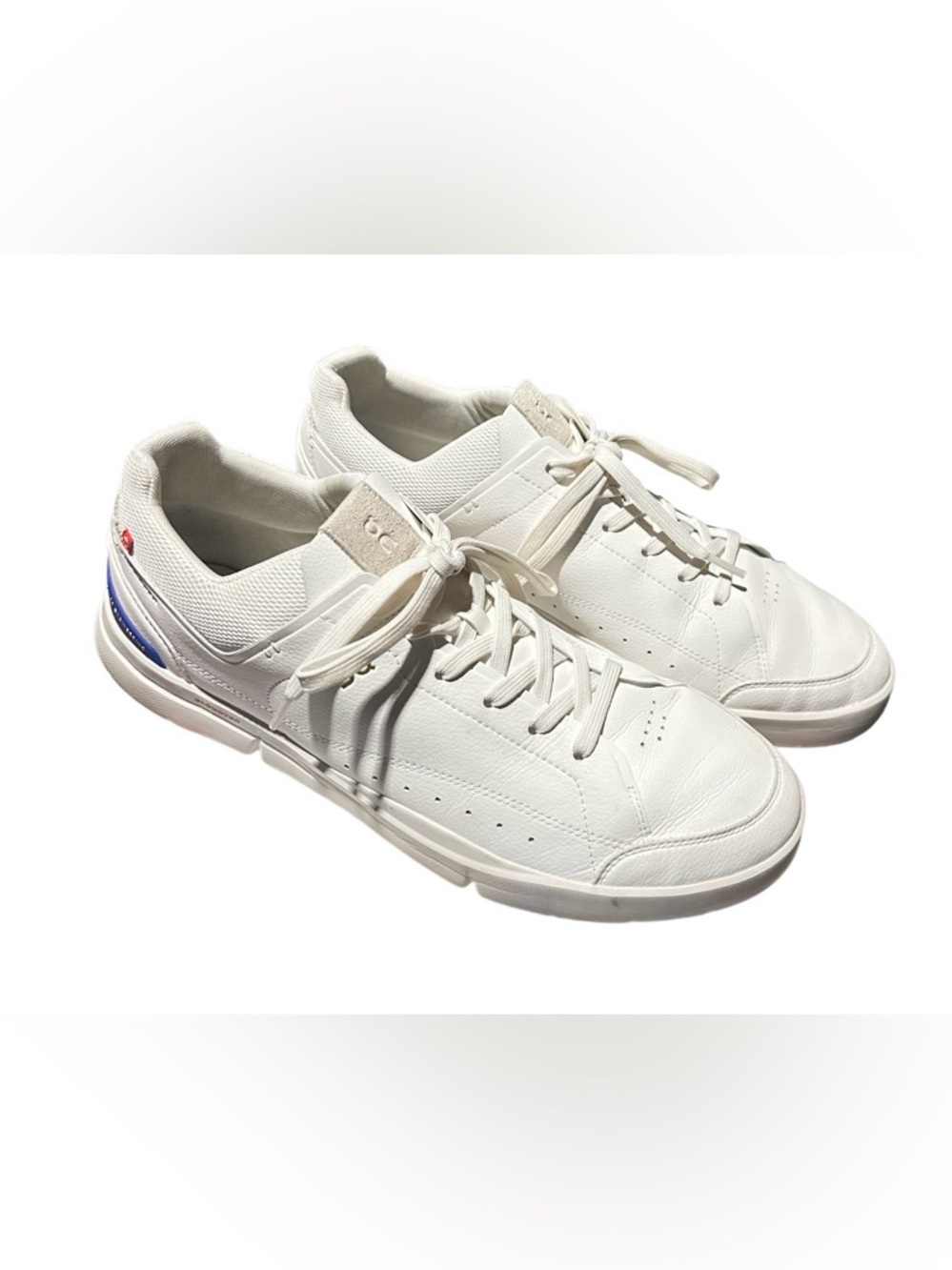On Running THE ROGER Centre Court Men’s 13 ~ White/Indigo Tennis Shoes Sneakers